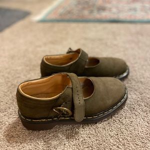 Vintage green Dr martens